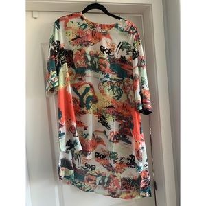 Melissa McCarthy Seven7 High Low Tunic Top